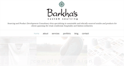 Desktop Screenshot of barkhascustomsourcing.com