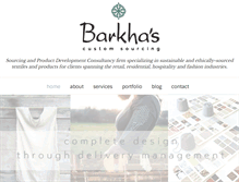 Tablet Screenshot of barkhascustomsourcing.com